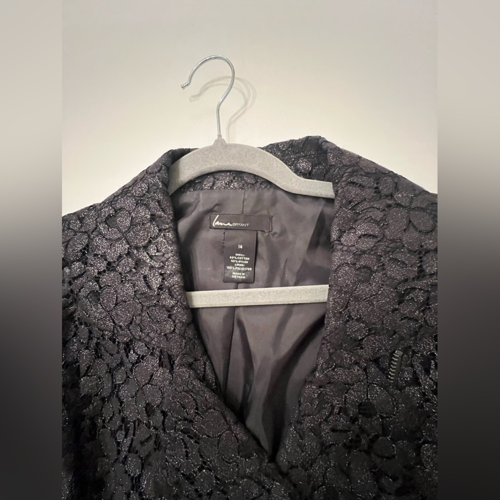 Lane Bryant Black Lace Jacket - Picture 8 of 10